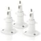 Wasserstein Camera Metal Wall Mount, Adjustable, Indoor/Outdoor, White, 3PK MetalMountWhite3USA - alternate 1